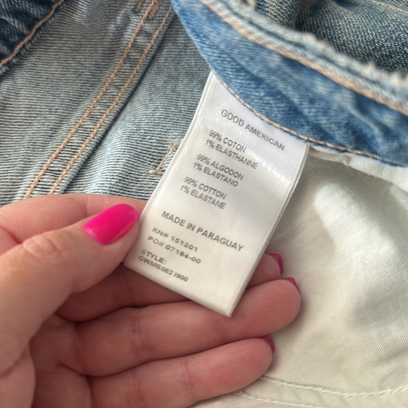 Good American Size 20 Denim Skirt - Picture 3 of 4